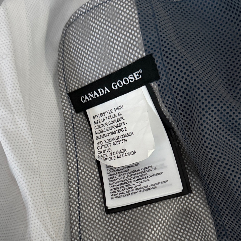 Canada Goose Teal Hooded Jacket - Picture 2 of 5
